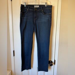 Free People Dark Indigo Skinny Jeans Size 31
